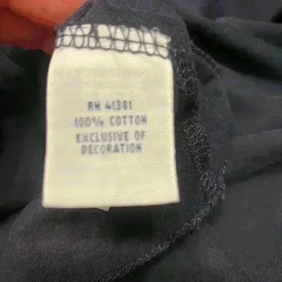 Mens Polo Ralph Lauren Short sleeve T shirt in navy with red logo on front. XXL - Picture 6 of 7